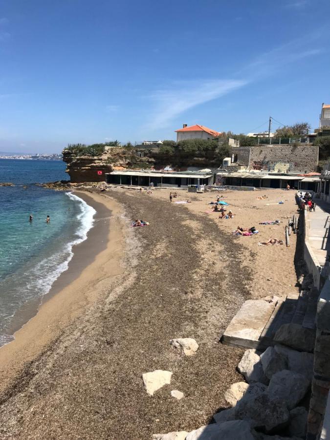 Le Cabanon Bleu Sur La Plage 马赛 外观 照片
